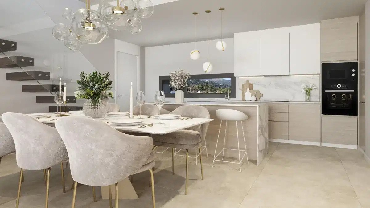 3-Zimmer, 3-Bad Penthouse mit Panoramablick auf das Meer in exklusiver Urbanisation an der Costa del Sol