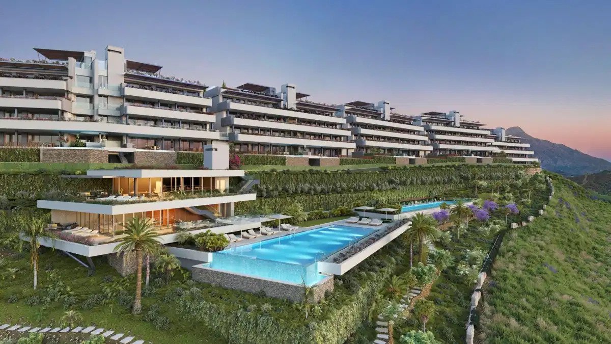 3-Zimmer, 3-Bad Penthouse mit Panoramablick auf das Meer in exklusiver Urbanisation an der Costa del Sol
