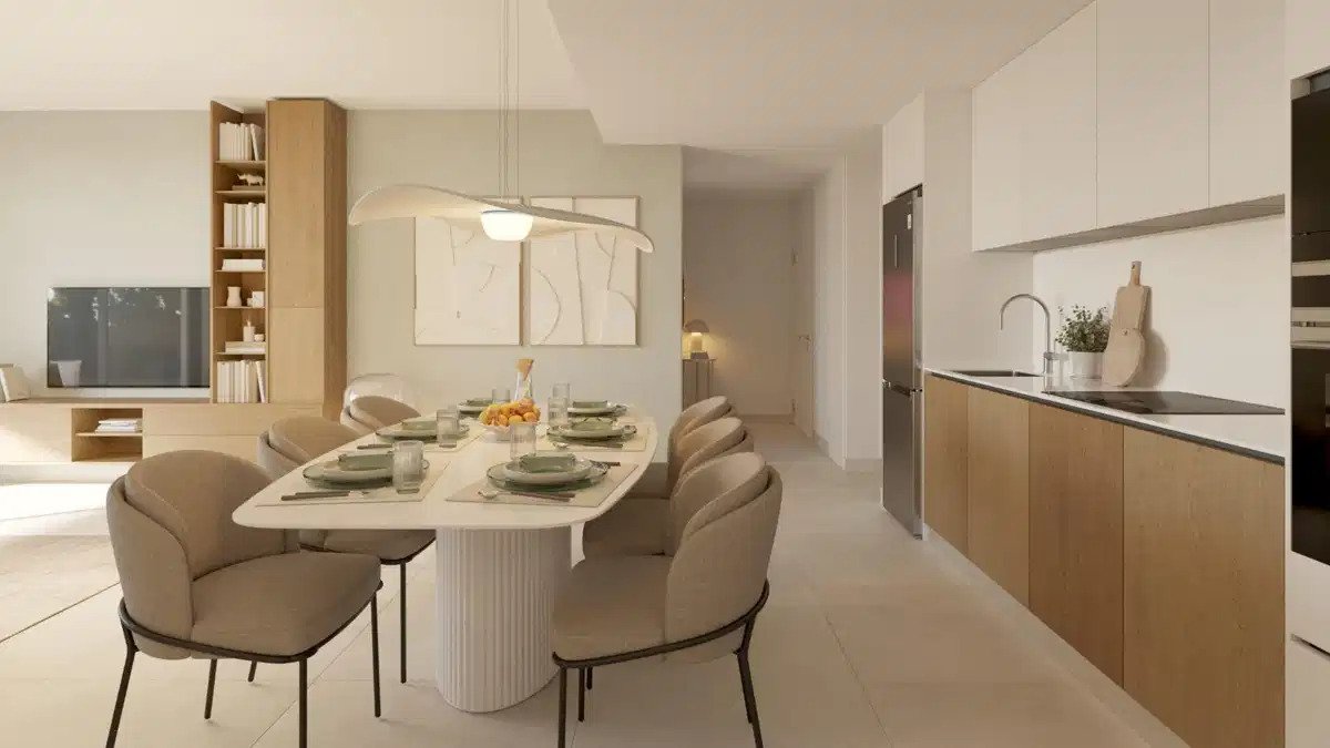 3-Zimmer, 2-Bad Modernes Erdgeschoss-Apartment mit Meerblick in Cancelada, Estepona