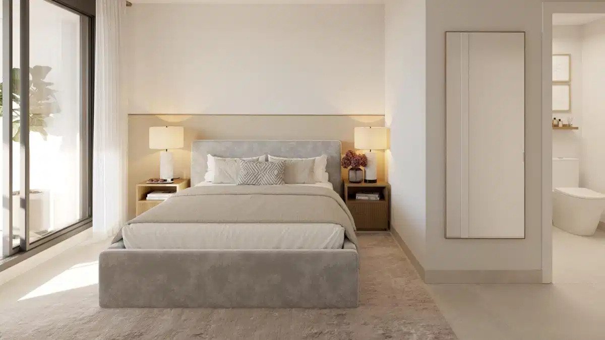 3-Zimmer, 2-Bad Modernes Erdgeschoss-Apartment mit Meerblick in Cancelada, Estepona