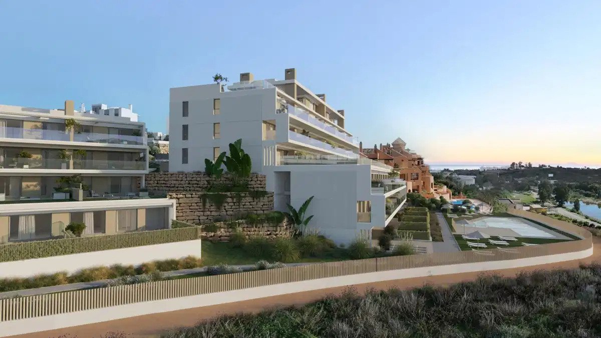 3-Zimmer, 2-Bad Modern Apartments mit Meerblick in Cancelada, Estepona