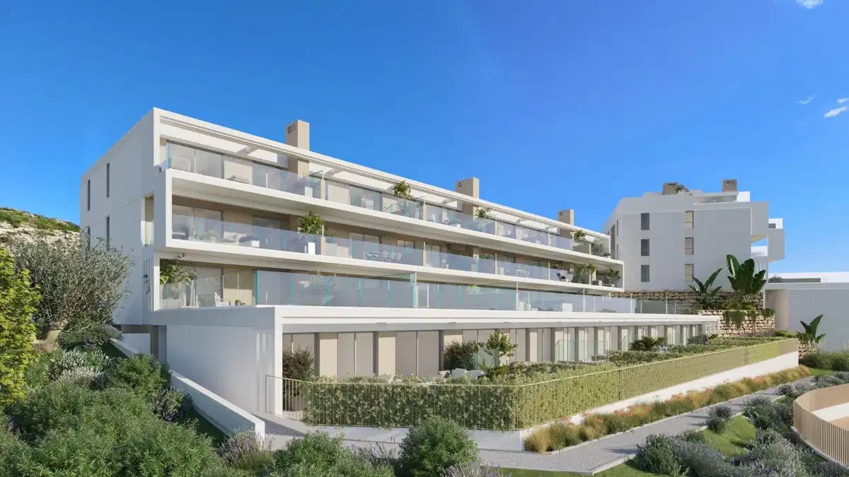 3-Zimmer, 2-Bad Modern Apartments mit Meerblick in Cancelada, Estepona