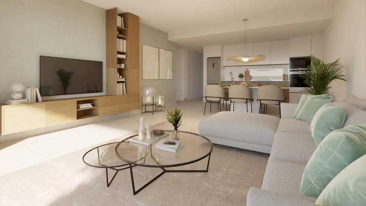 3-Zimmer, 2-Bad Modern Apartments mit Meerblick in Cancelada, Estepona