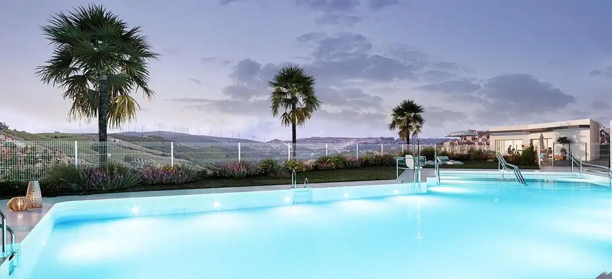 2-Zimmer, 2-Bad Penthouse mit großzügiger Terrasse und Golfblick in La Duquesa, Manilva