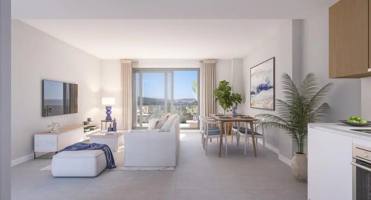 2-Zimmer, 2-Bad Penthouse mit großzügiger Terrasse und Golfblick in La Duquesa, Manilva