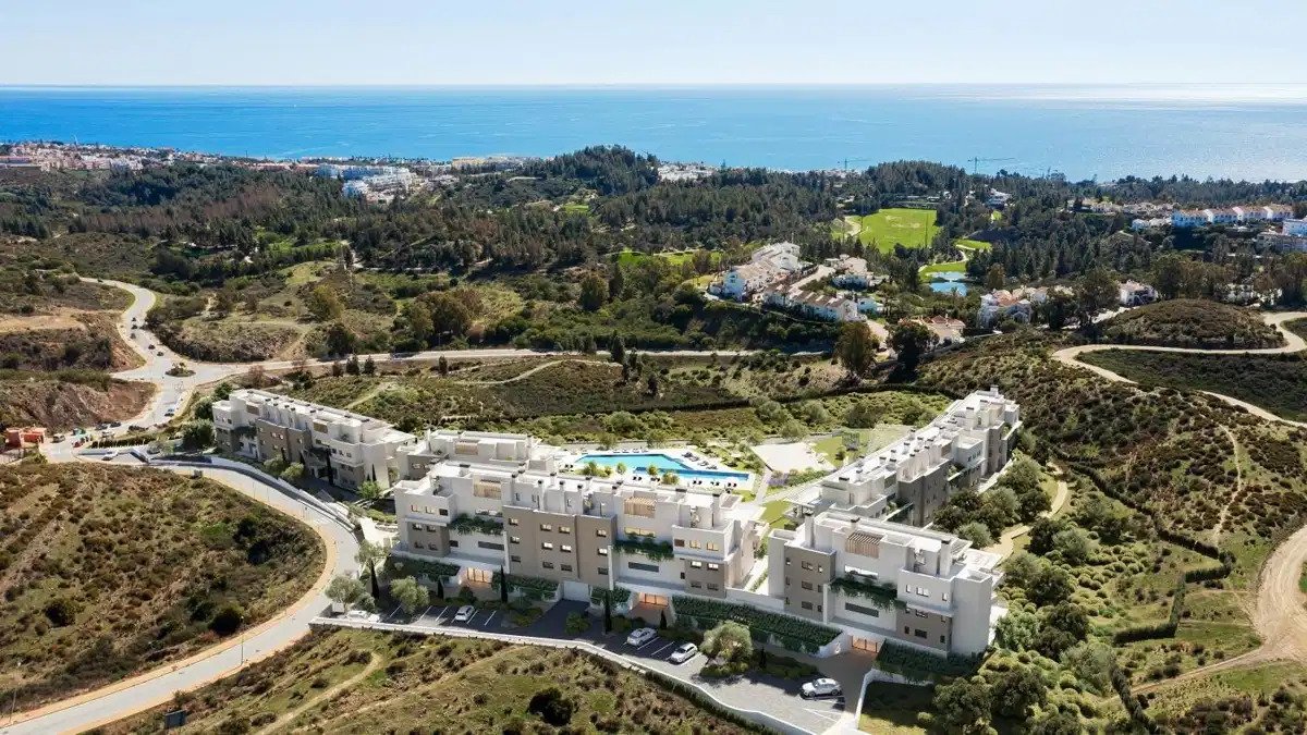 3-Zimmer, 2-Bad Sea View Apartment in Mijas mit Resort-ähnlichen Annehmlichkeiten