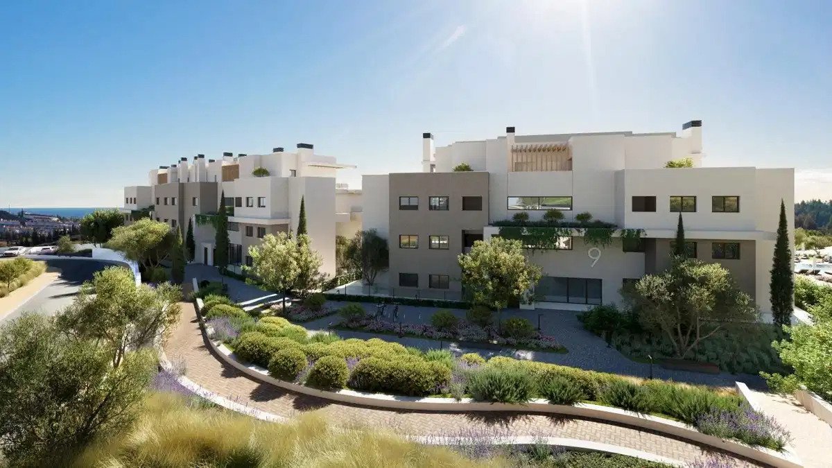3-Zimmer, 2-Bad Sea View Apartment in Mijas mit Resort-ähnlichen Annehmlichkeiten