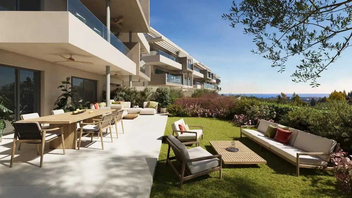 3-Zimmer, 2-Bad Sea View Apartment in Mijas mit Resort-ähnlichen Annehmlichkeiten