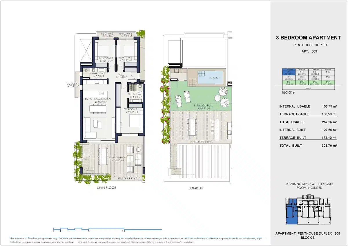 3-Zimmer, 2-Bad Luxus-Neubau-Penthouse in Estepona, 400 m vom Strand entfernt