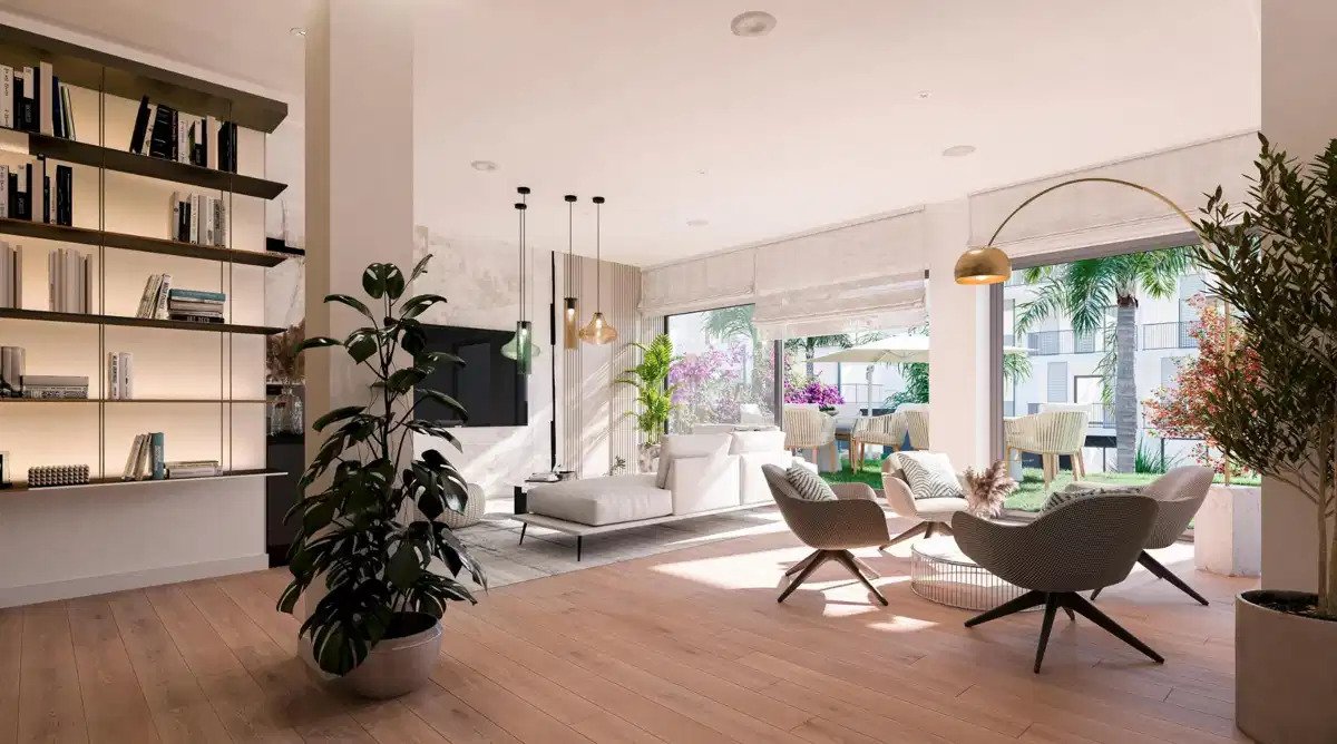 2-Zimmer, 2-Bad-Wohnung in Estepona mit großzügigen Terrassen und modernen Annehmlichkeiten