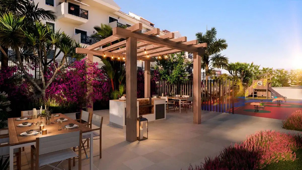 2-Zimmer, 2-Bad-Wohnung in Estepona mit großzügigen Terrassen und modernen Annehmlichkeiten