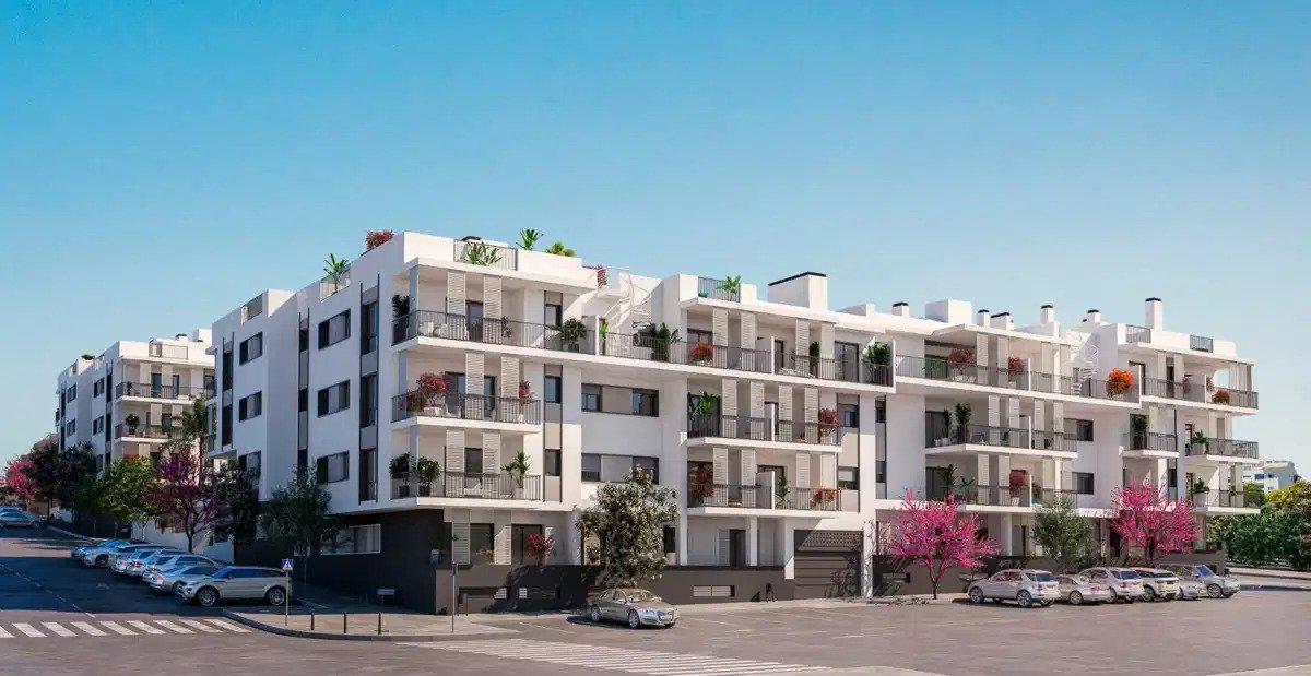 2-Zimmer, 2-Bad-Wohnung in Estepona mit großzügigen Terrassen und modernen Annehmlichkeiten