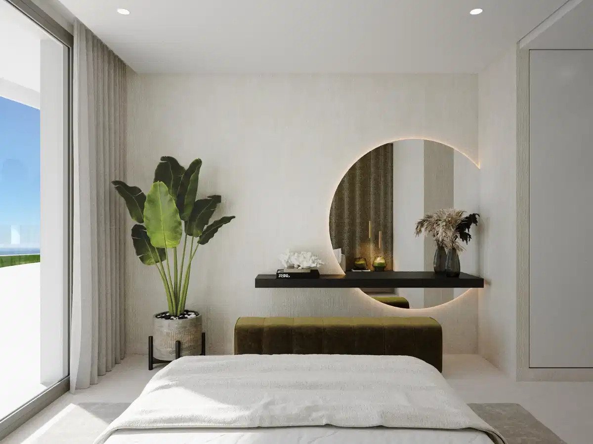 3-Zimmer, 2-Bad Erdgeschosswohnung mit großzügiger Terrasse und Meerblick in Marbella-Benahavís Hills