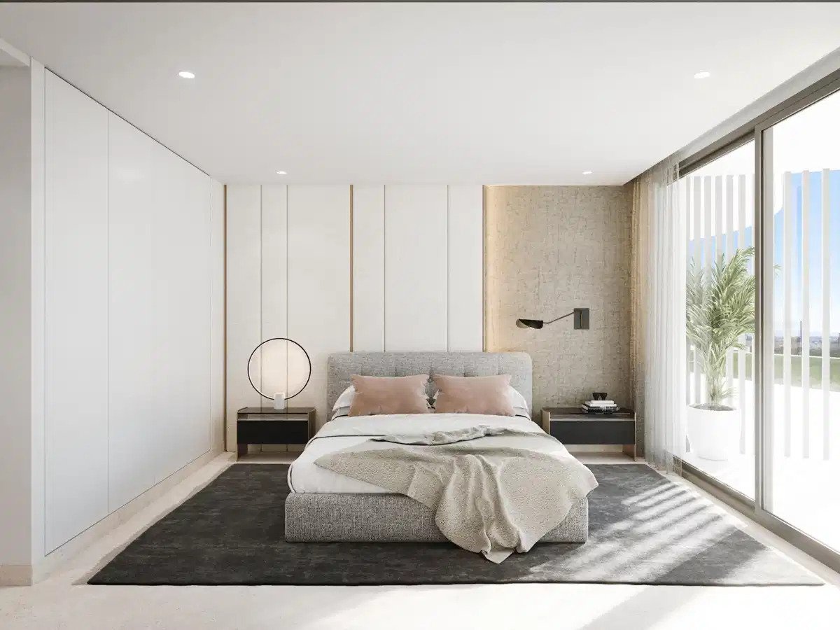 3-Zimmer, 2-Bad Erdgeschosswohnung mit großzügiger Terrasse und Meerblick in Marbella-Benahavís Hills