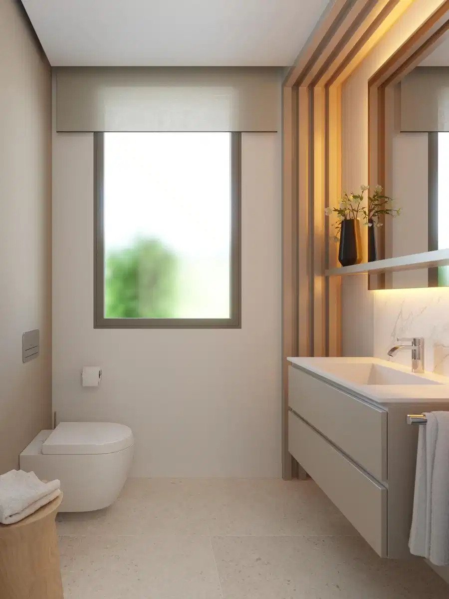 3-Zimmer, 2-Bad-Wohnung mit Meer- und Bergblick in Marbella-Benahavís Hills
