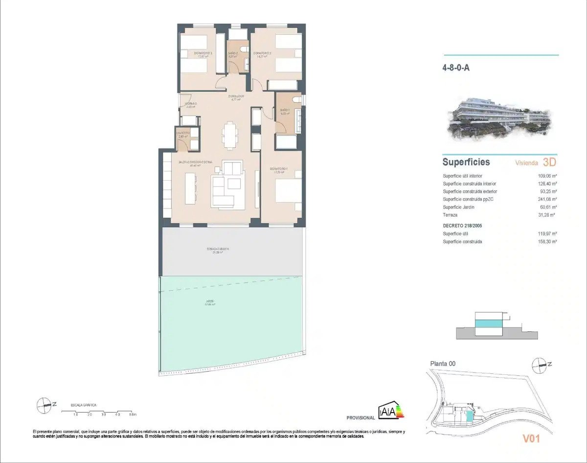 3-Zimmer, 2-Bad Modernes Erdgeschoss-Apartment mit Panoramablick auf das Meer in Selwo, Estepona