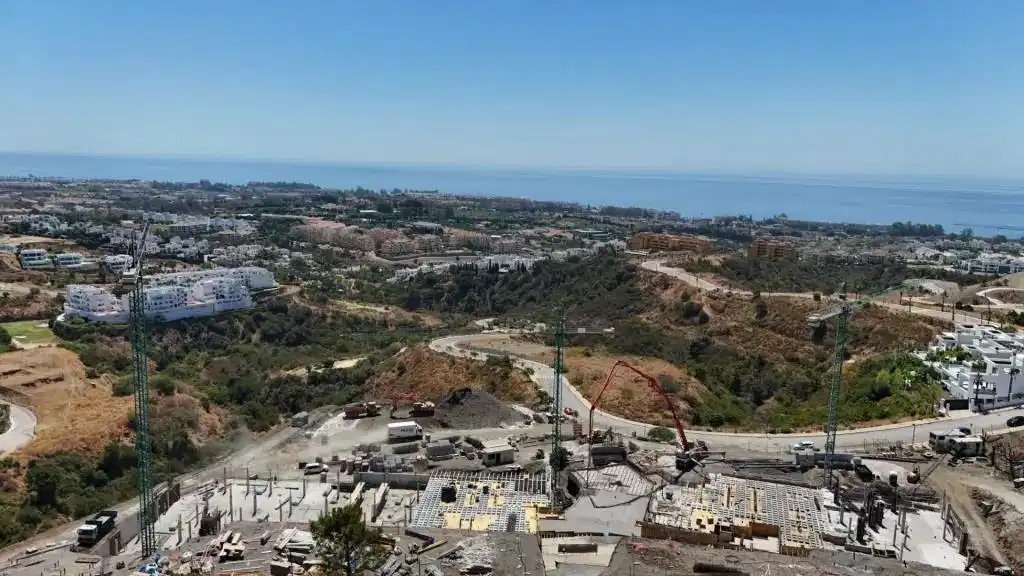 4-Zimmer, 4-Bad Grundrisswohnung mit Meerblick und luxuriösen Annehmlichkeiten in Estepona