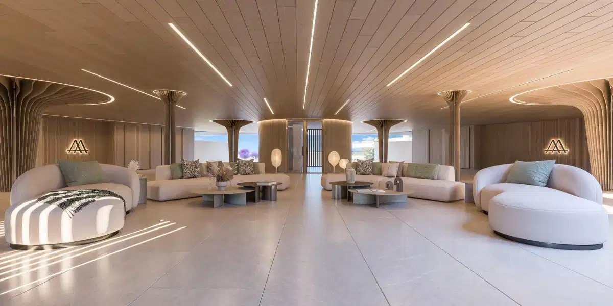 2-Zimmer, 2-Bad Erdgeschosswohnung mit Resort-Annehmlichkeiten und Meerblick in Estepona