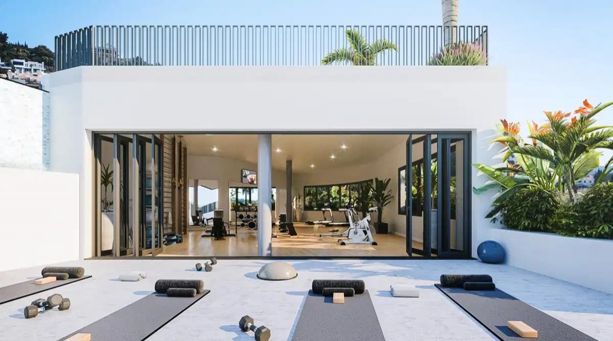 3-Zimmer, 2-Bad-Wohnung mit Panoramablick in Altos de Los Monteros, Marbella