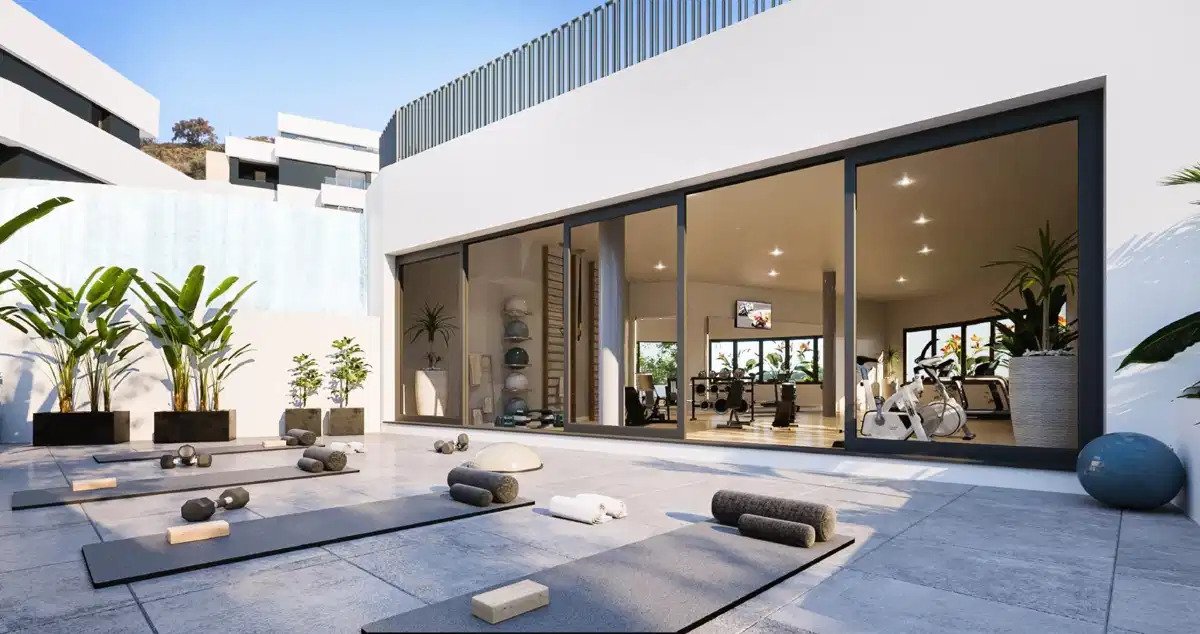 3-Zimmer, 2-Bad-Wohnung mit Panoramablick in Altos de Los Monteros, Marbella
