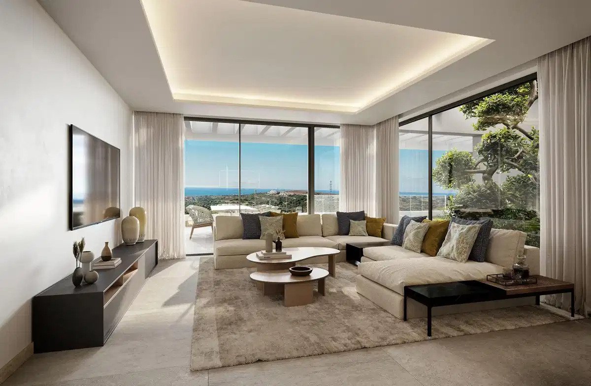 2-Zimmer, 2-Bad Penthouse mit großzügigen Terrassen und Spa in Casares