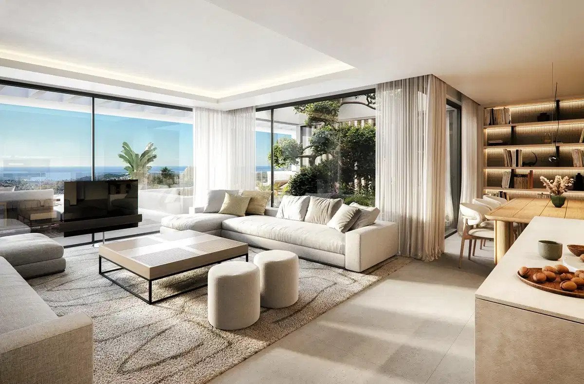 2-Zimmer, 2-Bad Penthouse mit großzügigen Terrassen und Spa in Casares