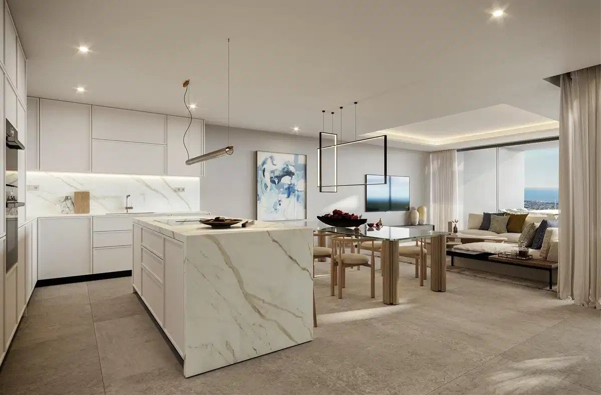 2-Zimmer, 2-Bad Penthouse mit großzügigen Terrassen und Spa in Casares