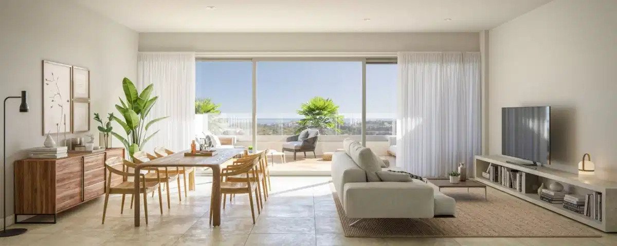 2-Zimmer, 2-Bad-Penthouse mit Meerblick und außergewöhnlichen Annehmlichkeiten in Estepona