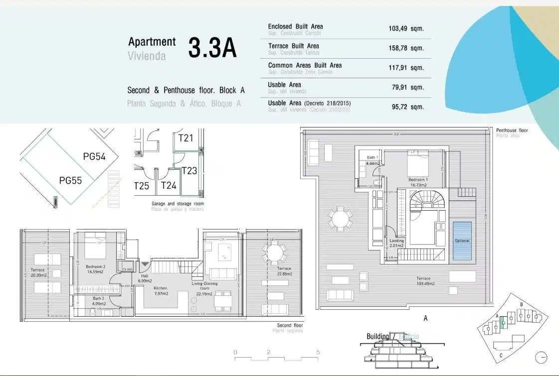 2-Zimmer, 2-Bad-Penthouse mit Meerblick und außergewöhnlichen Annehmlichkeiten in Estepona