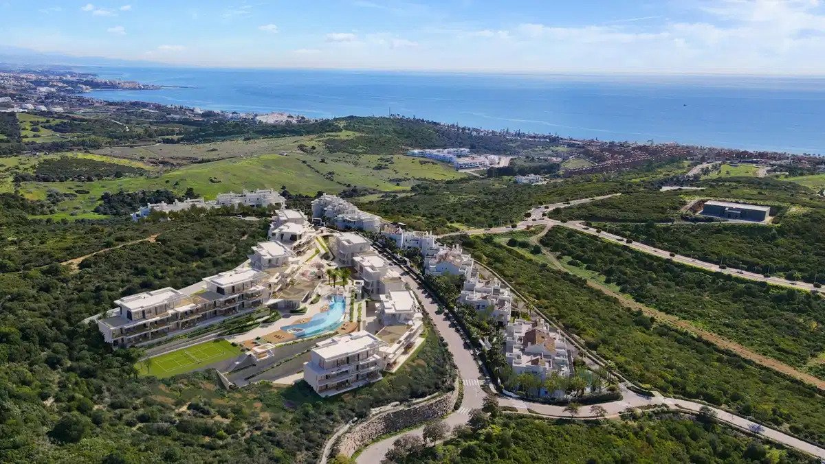 4-Zimmer, 4-Bad-Penthouse mit Panoramablick auf die Küste bei Finca Cortesín