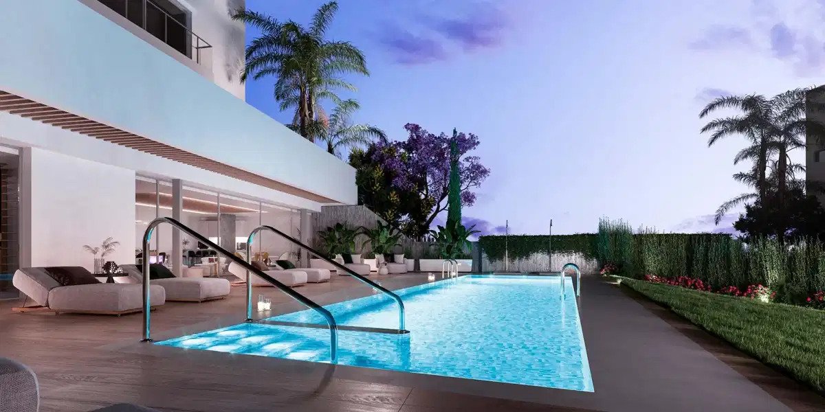 2-Zimmer, 2-Bad Wohnung mit großzügigen Terrassen und Meerblicken in Altos de los Monteros