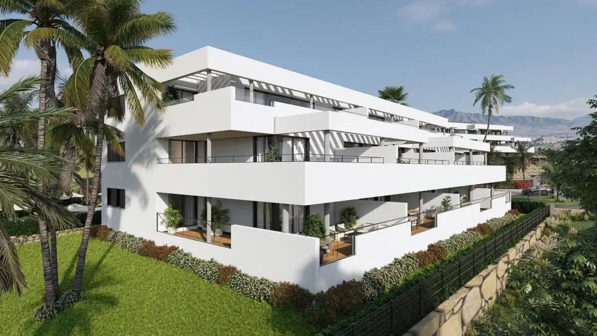 2-Zimmer, 2-Bad Penthouse mit Panoramablick auf Meer und Berge in Casares