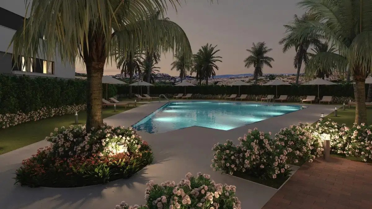 2-Zimmer, 2-Bad Penthouse mit Panoramablick auf Meer und Berge in Casares
