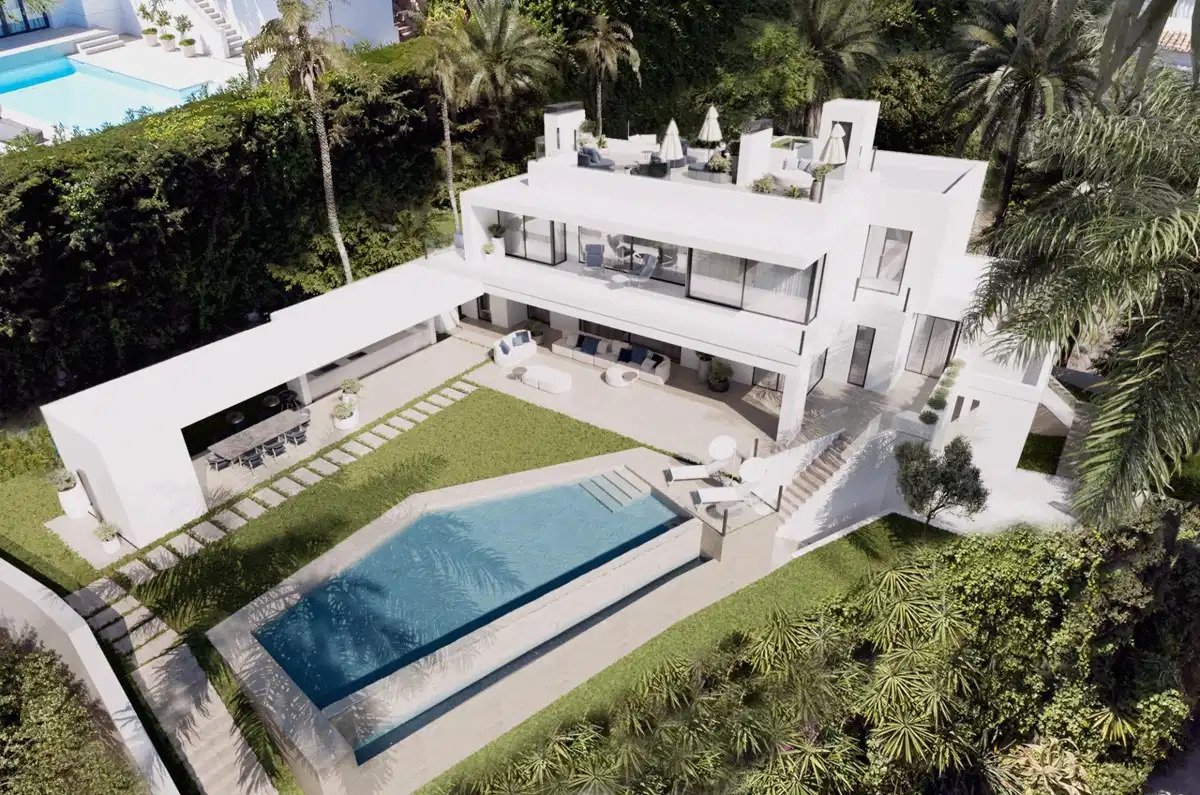 6-Schlafzimmer, 7-Badezimmer Villa in Cascada de Camoján, Marbella – Privatsphäre, Eleganz und Panoramablick
