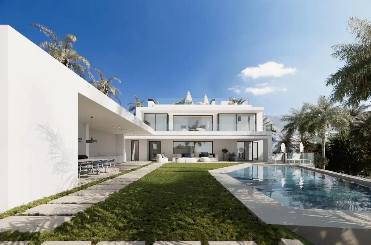 6-Schlafzimmer, 7-Badezimmer Villa in Cascada de Camoján, Marbella – Privatsphäre, Eleganz und Panoramablick