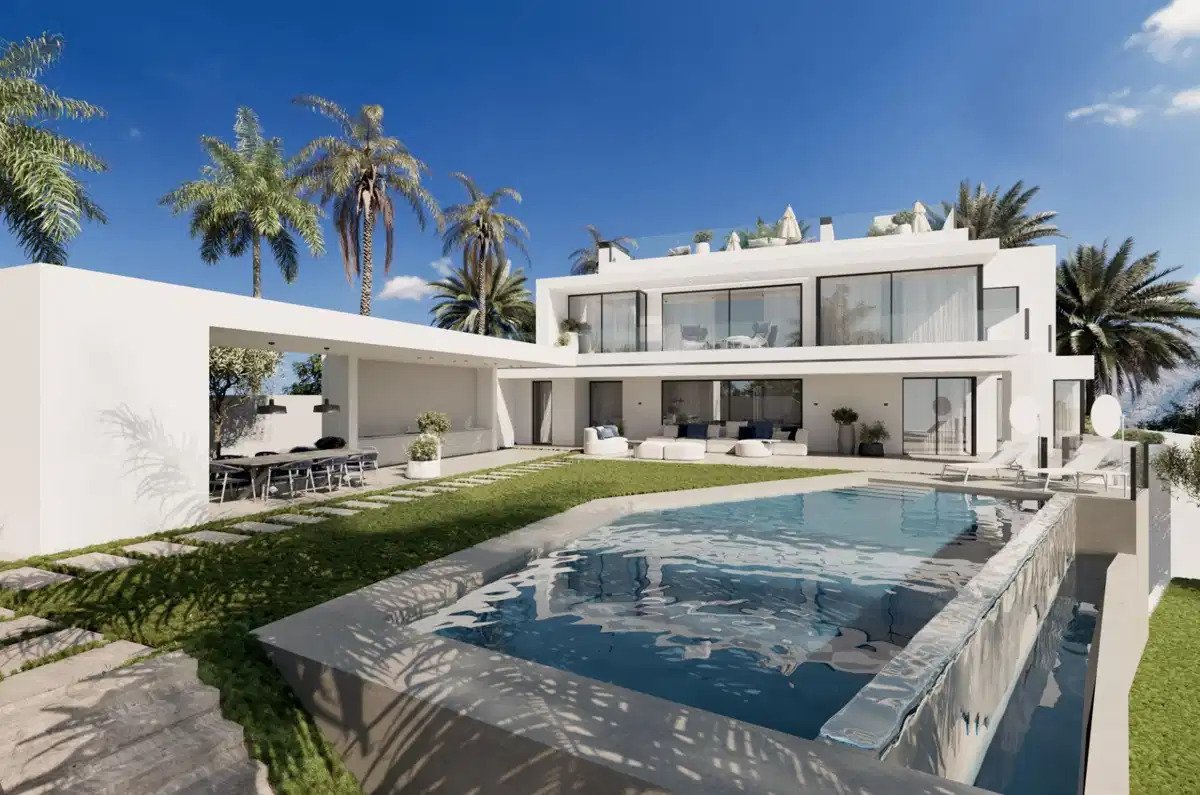 6-Schlafzimmer, 7-Badezimmer Villa in Cascada de Camoján, Marbella – Privatsphäre, Eleganz und Panoramablick