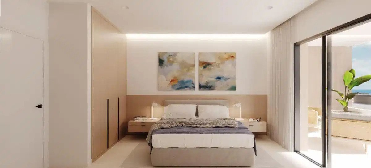 3-Zimmer, 2-Bad Wohnung mit großzügigen Terrassen und Meerblick in Costa del Sol