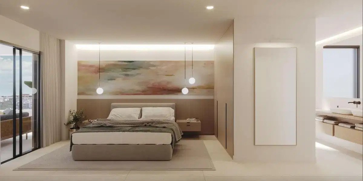 3-Zimmer, 2-Bad Wohnung mit großzügigen Terrassen und Meerblick in Costa del Sol