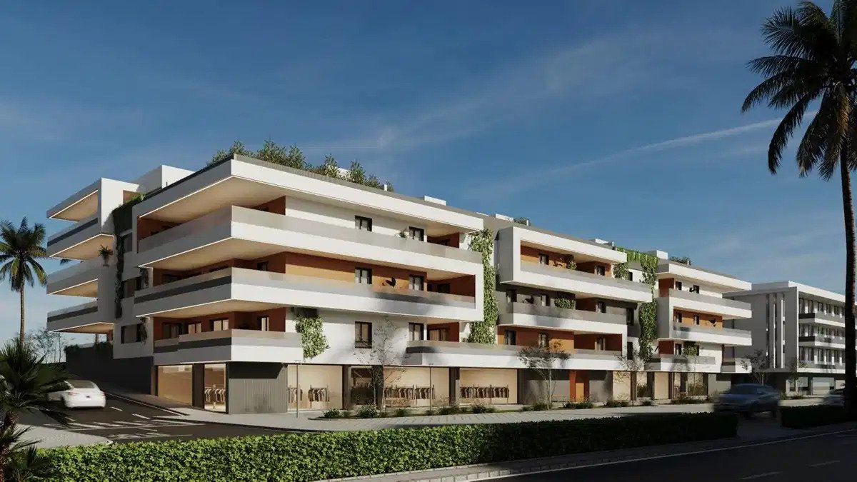 3-Zimmer, 2-Bad Wohnung mit großzügigen Terrassen und Meerblick in Costa del Sol