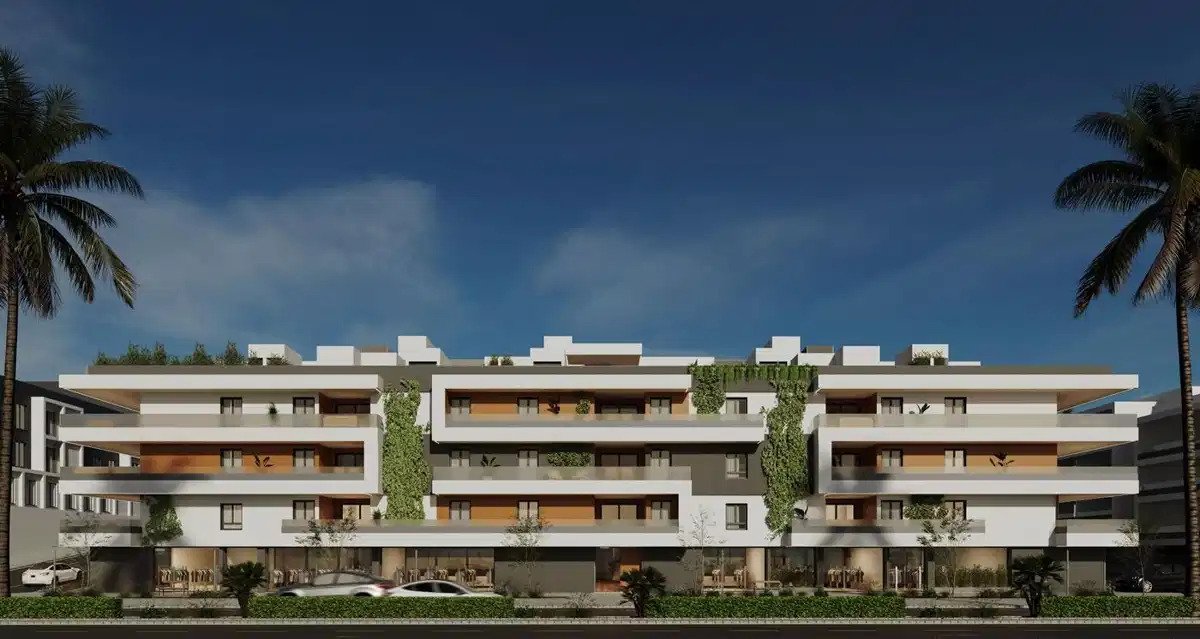 3-Zimmer, 2-Bad Wohnung mit großzügigen Terrassen und Meerblick in Costa del Sol