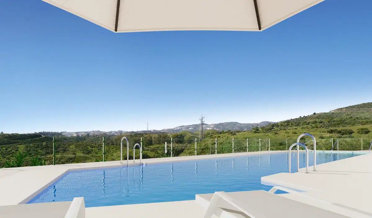 3-Zimmer, 2-Bad Sea View Penthouse in Mijas – Modernes Wohnen mit Terrasse und Annehmlichkeiten