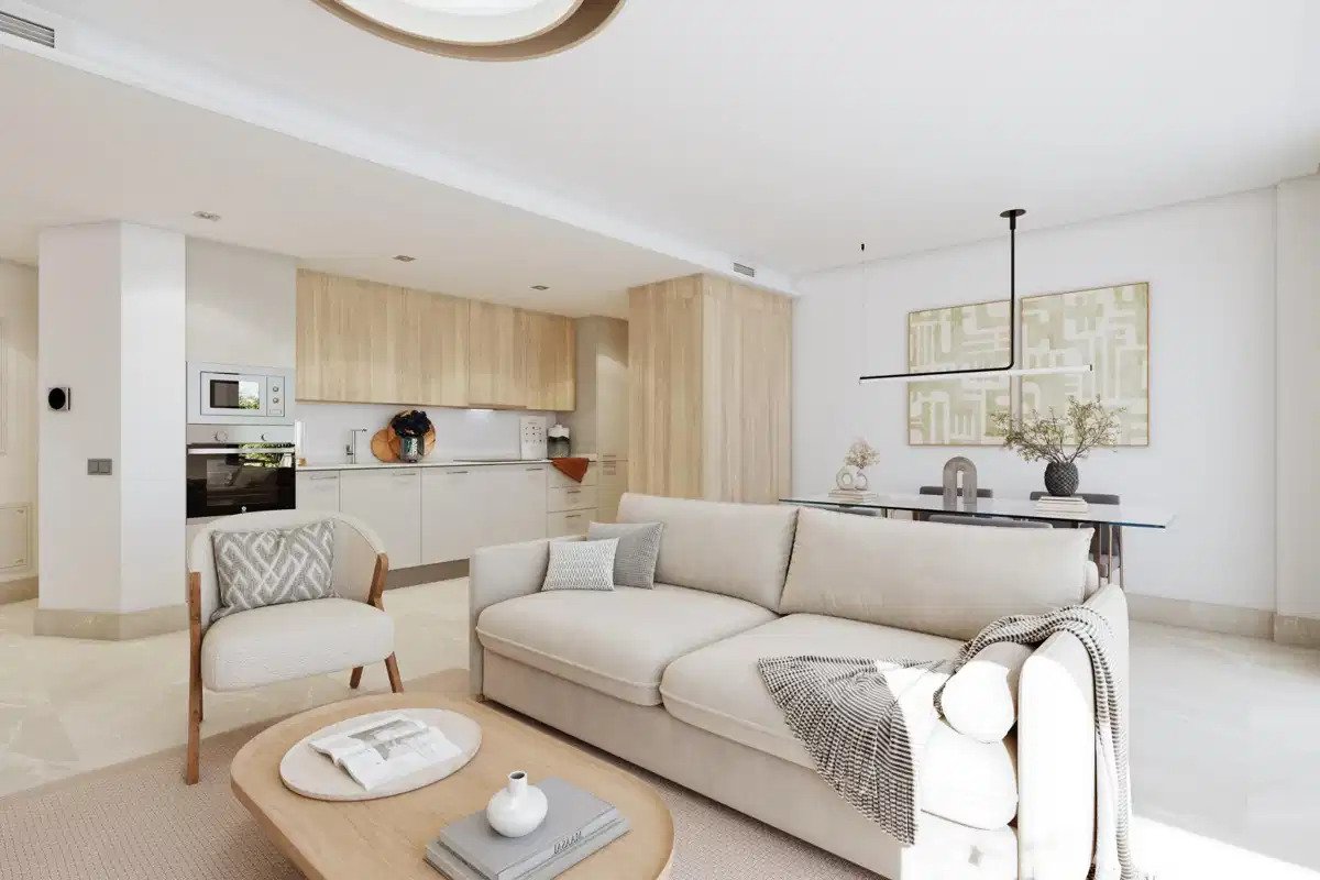 3-Zimmer, 2-Bad Sea View Penthouse in Mijas – Modernes Wohnen mit Terrasse und Annehmlichkeiten