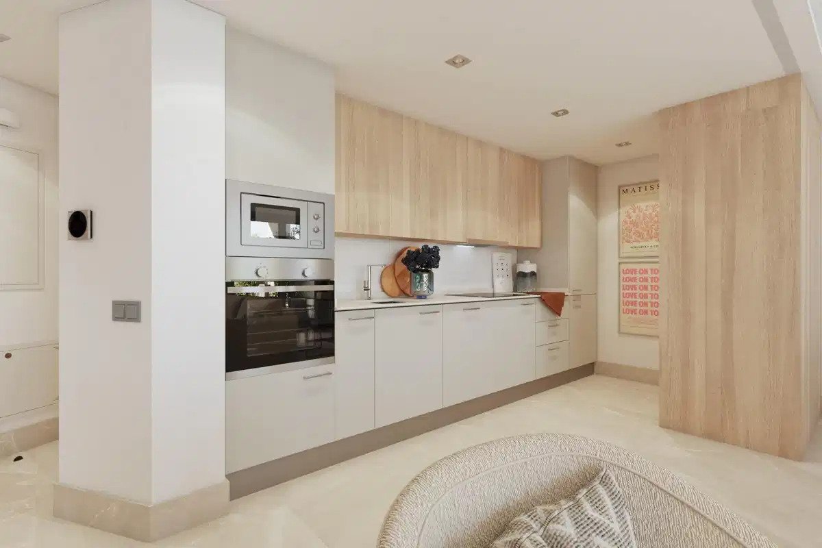 3-Zimmer, 2-Bad Sea View Penthouse in Mijas – Modernes Wohnen mit Terrasse und Annehmlichkeiten