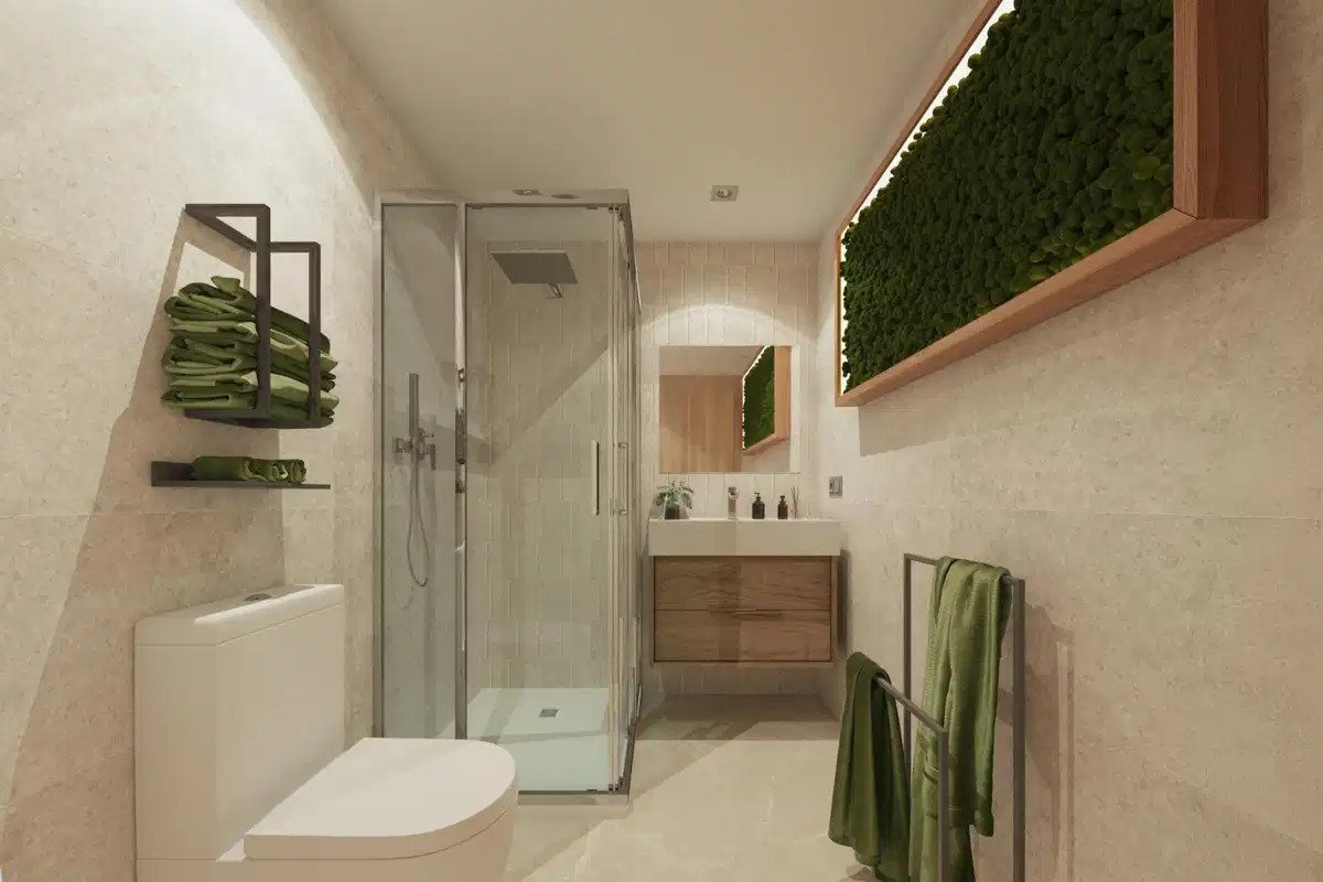 3-Zimmer, 2-Bad Sea View Penthouse in Mijas – Modernes Wohnen mit Terrasse und Annehmlichkeiten