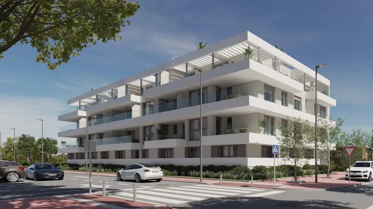 2-Zimmer, 2-Bad-Penthouse 100 Meter vom Meer in Torre de Benagalbón