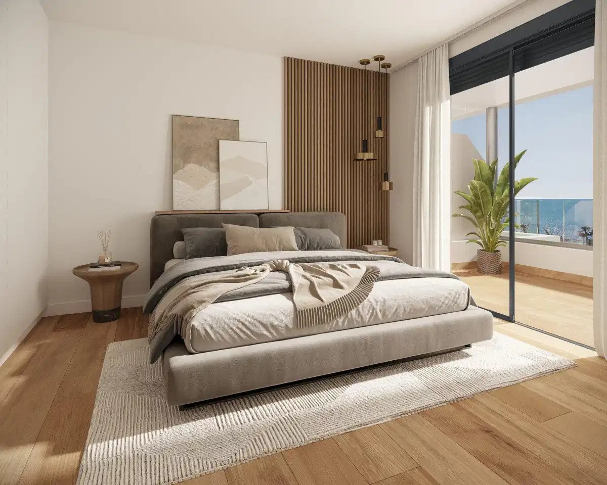 2-Zimmer, 2-Bad-Penthouse 100 Meter vom Meer in Torre de Benagalbón