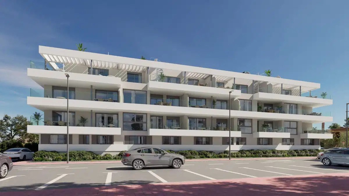 2-Zimmer, 2-Bad-Penthouse 100 Meter vom Meer in Torre de Benagalbón