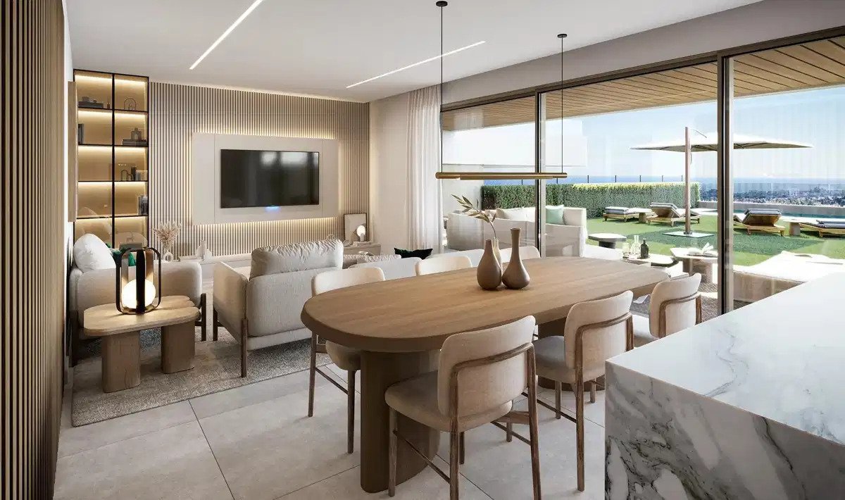 1-Zimmer, 1-Bad-Penthouse mit großzügiger Terrasse in El Campanario-Estepona