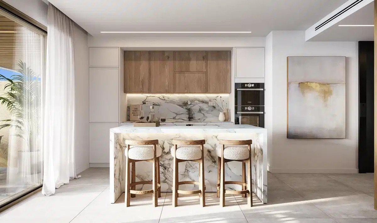 1-Zimmer, 1-Bad-Penthouse mit großzügiger Terrasse in El Campanario-Estepona