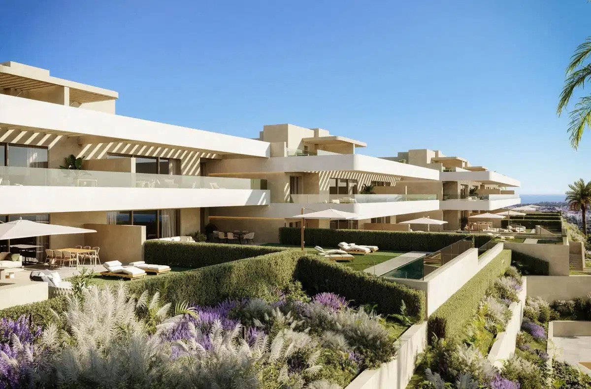 1-Zimmer, 1-Bad-Penthouse mit großzügiger Terrasse in El Campanario-Estepona